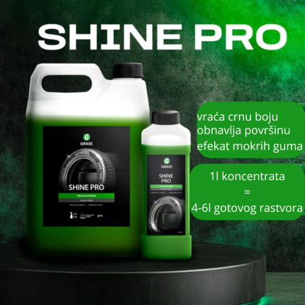 SHINE PRO  1 L – poliranje guma
